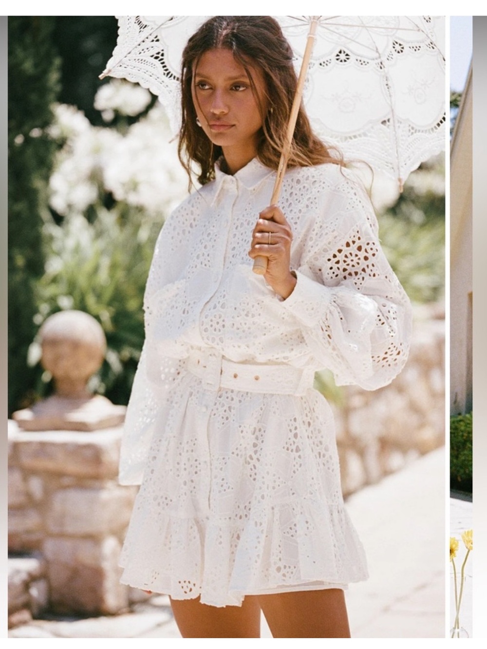 Sabo Luxe Lota Dress in Broderie Size L
